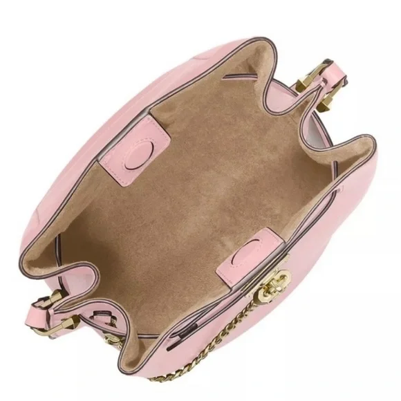 NWT Michael Kors Hamilton Legacy Handbag
Smokey Rose Leather - Picture 4 of 8